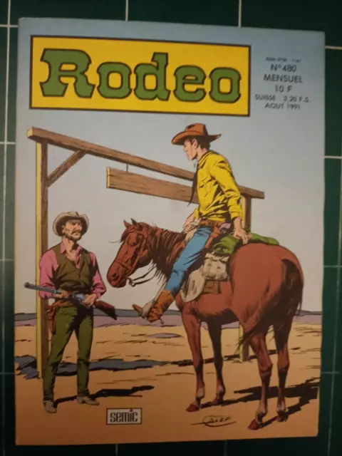 RODEO n°  480  /  5 Août   1991  /  BE   / Edition : SEMIC