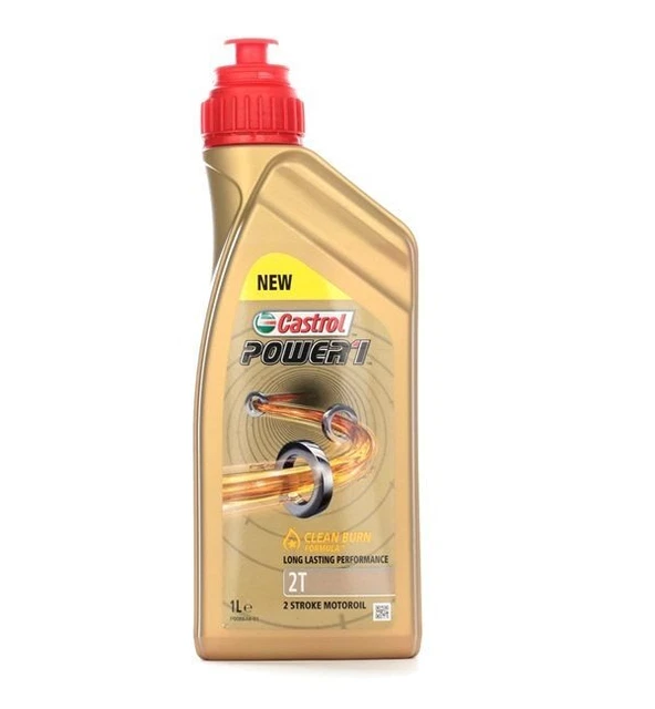 15B64B Huile Castrol Puissance 1 2T. de Emballage 1L. Huile Pour Scooter Ou Moto