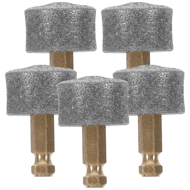 5 Pcs Testina Di Ricambio Per Lucidatore Unghie Metallo Tagliaunghie Gatti