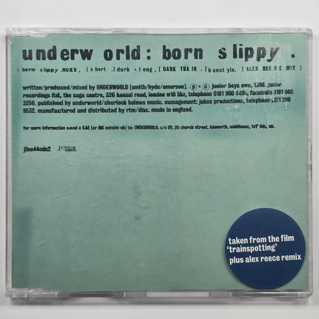 UNDERWORLD - BORN Slippy Nuxx - Paul Oakenfold Mix - CD Single