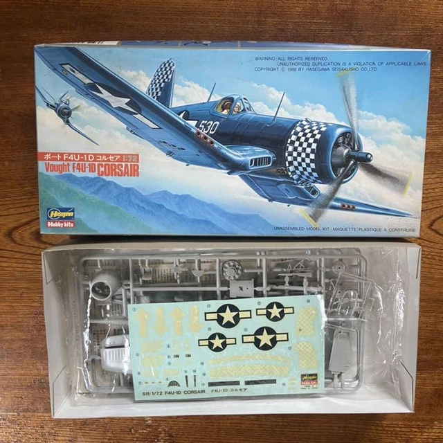Hasegawa Hawa Boat F4U-1D Corsair 1/72 No.1666