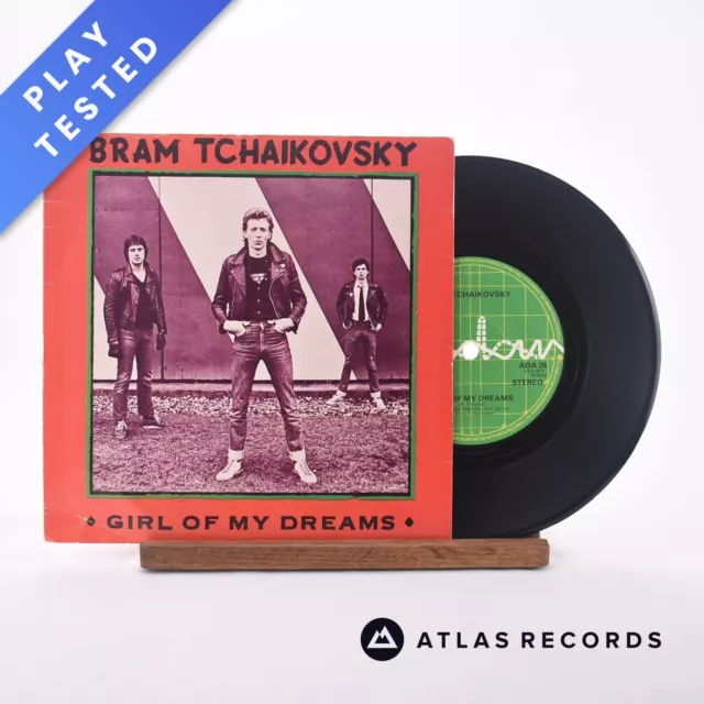 Bram Tchaikovsky - Girl Of My Dreams - 7" Vinyl Record - VG+/EX