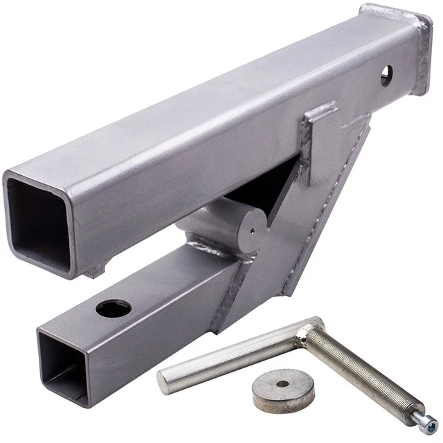 Clamp On Trailer Ball Mount Receiver Hitch for Bobcat Tractor Bucket 18''