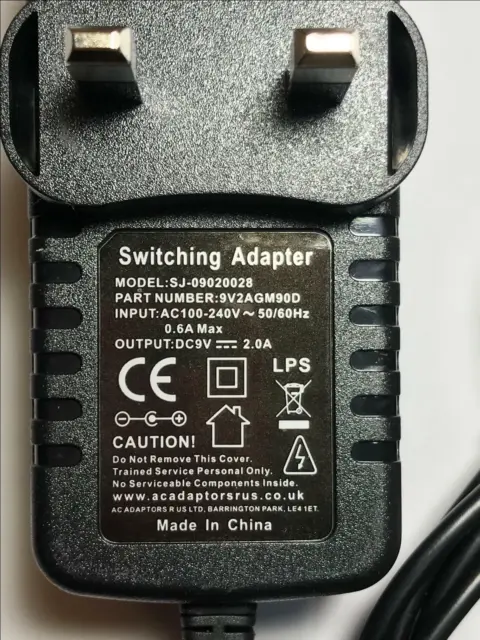 Philips PET706 9 V Netz Ladegerät Netzadapter geregeltes Schalten AC-DC ADAPTER 2