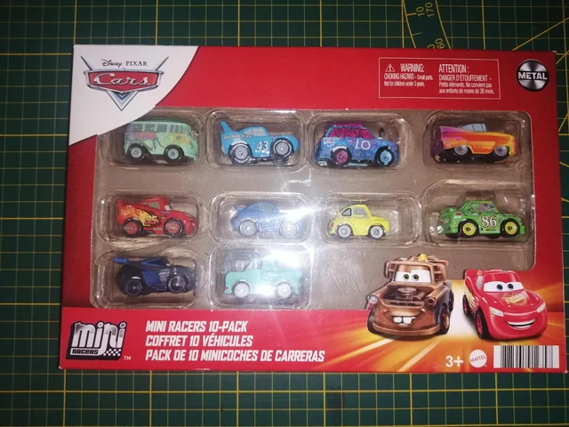 Disney Pixar Cars mini-véhicules, coffret 10 petites voitures miniatures neuf