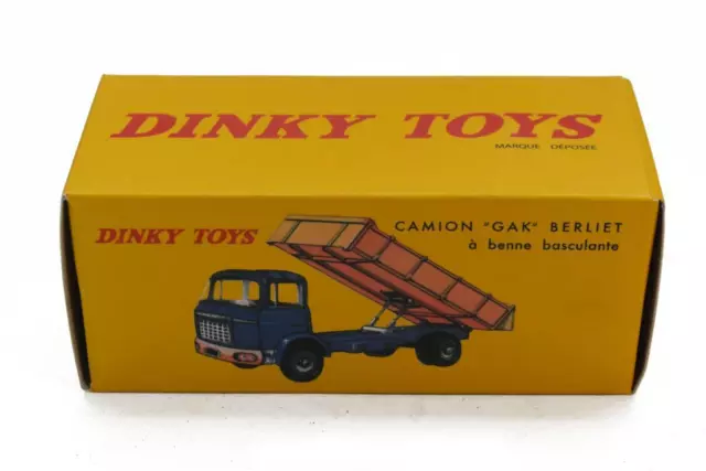 Voiture camion modèle réduit au 1/43ème DINKY TOYS (Atlas) GAK Berliet