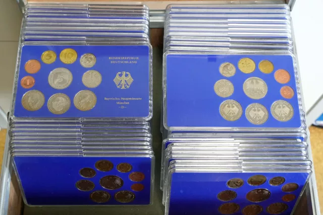 BRD DM-Kursmünzensatz PP (Wählen Sie unter : 1977- 1993 und ADFGJ)