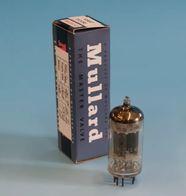 Mullard 12AX7 ECC83 Long Plate Tube Maxi PreAmp 2 Tested NOS Not balanced SM2413