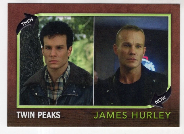 TWIN PEAKS LOG Lady Chronicles Then And Now Chase Card TN8 James Hurley ...