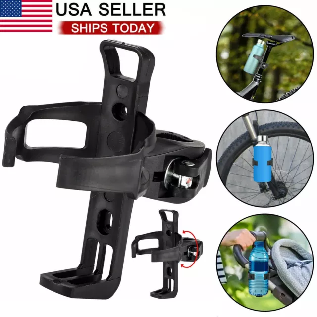 Bike Cup Holder Cycling Beverage Water Bottle Cage Mount Drink Bicycle Handlebar