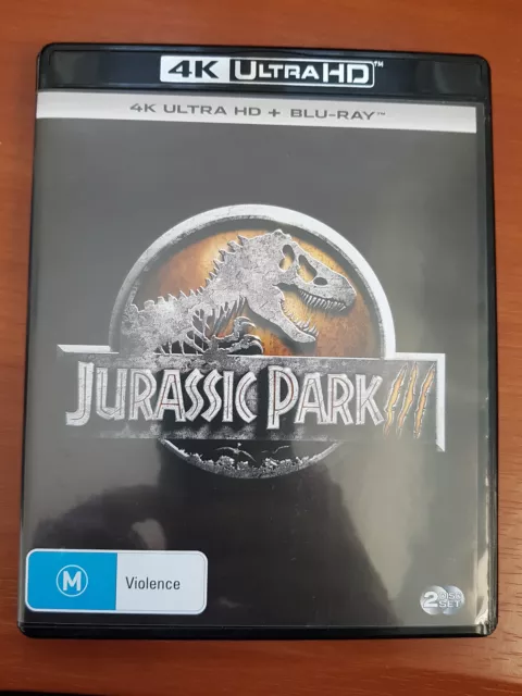 JURASSIC PARK 4K Ultra Hd & Blu Ray - Like New Sam Neill Free Post $39.95 -  PicClick AU