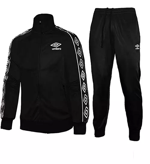 Umbro Tuta Uomo Full Zip acetata Nuova Collezione Art.30031