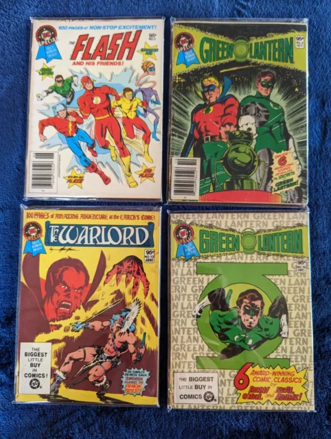 DC Special Blue Ribbon Digest Lot of 4 - #2 4 10 16 Flash Green Lantern -Best of
