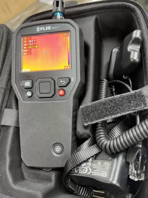 Flir MR277 MSX IR Camera & Hygrometer, Psychrometer, Moisture Meter w/ Case Flir MR277 MSX IR Camera & Hygrometer, Psychrometer, Moisture Meter w/ Case