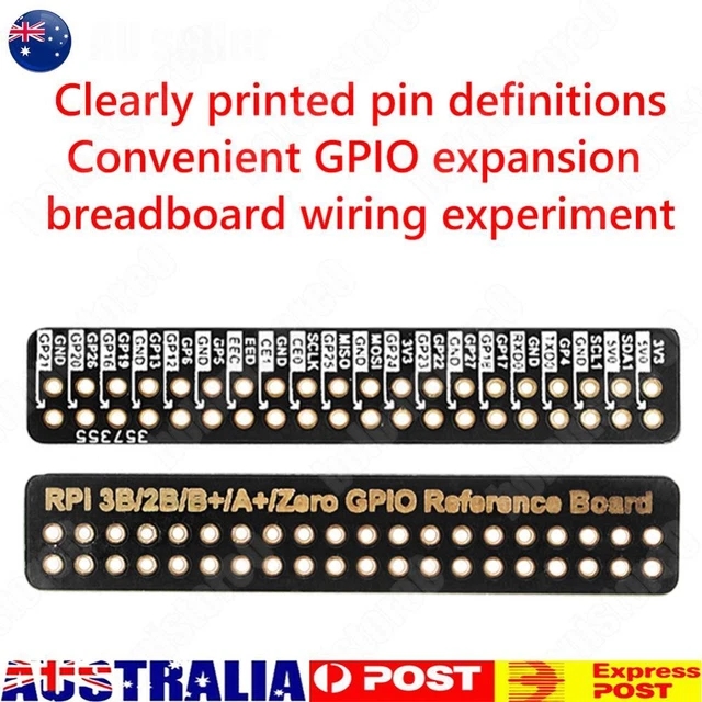RASPBERRY PI 4B GPIO Reference Board Fit for Raspberry Pi 2 Type B/ B+ ...