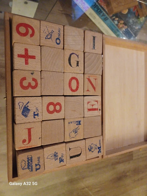 300 planchettes - Jeu de construction en bois JeuJura