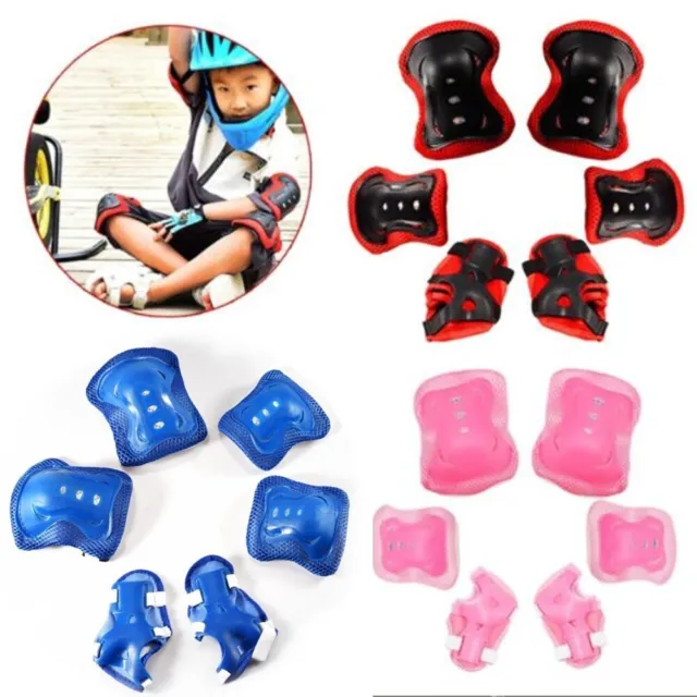 Knee & Elbow Pad Protective Safety Gear Roller Skate Set Children Durable