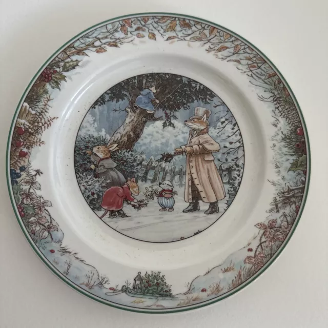 Villeroy & Boch Foxwood Tales Patterson Salad Plate 8.25” Winter