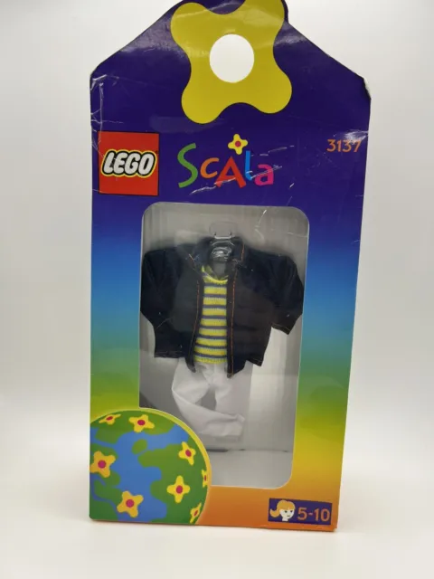 Vintage Lego Scala Casual Wear Man's Outfit!  #3137 1999