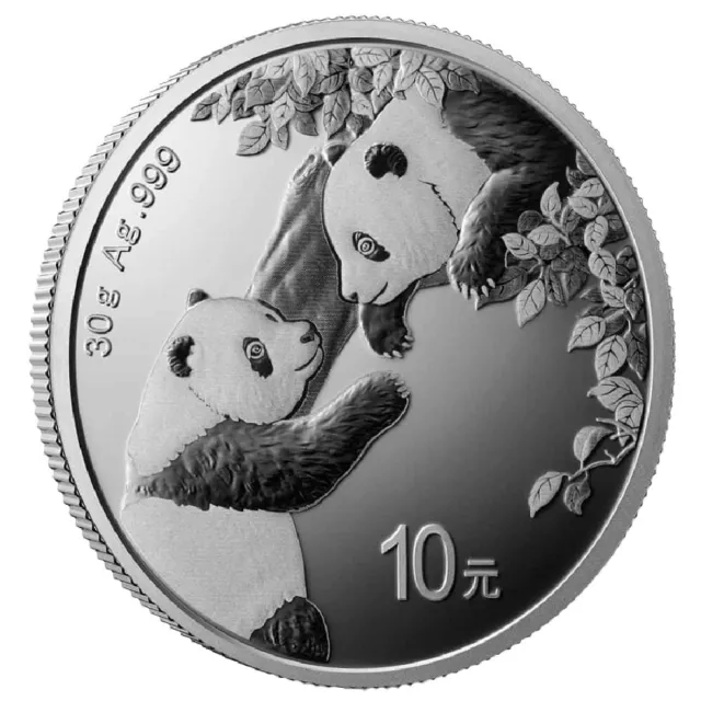 2023 10 Yuan Silver Chinese Panda .999 30g Brilliant Uncirculated