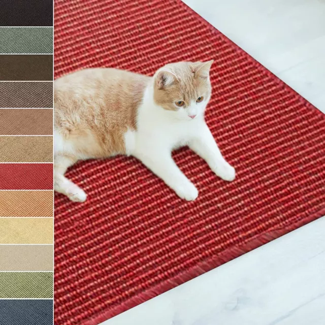 8 Couleurs Moquette avec Rayures Tapis à Gratter Jouet pour Chat Sisalmatte