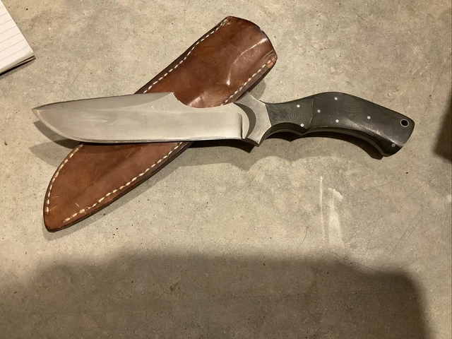 Kimball Fixed Blade Knife With Custom Sheath