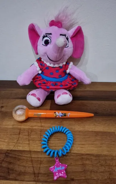 Haven seaside squad Annie the pink elephant soft plush Pen Mini toy