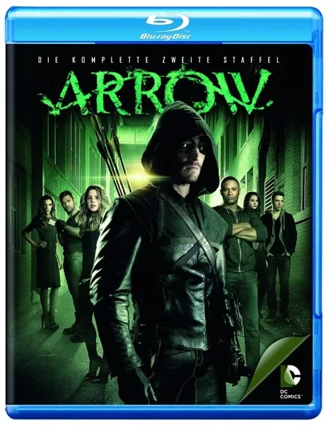 Arrow: Staffel 2 - Stephen Amell,Katie Cassidy,David Ramsey  4 Blu-Ray New