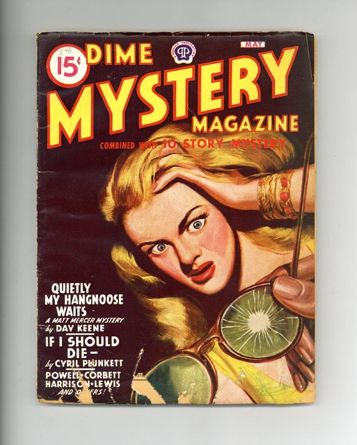 Dime Mystery Magazine Pulp May 1946 Vol. 33 #2 VG