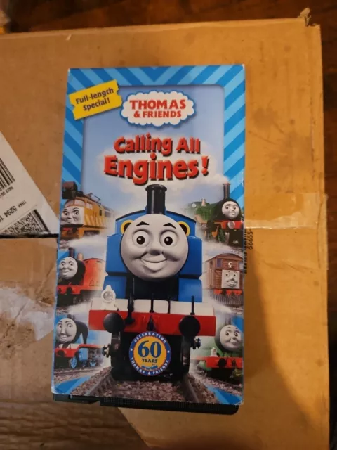 THOMAS FRIENDS - Calling All Engines (VHS, 2005, VHS with toy train ...