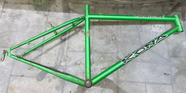 VINTAGE KONA LAVA Dome frame forks wheels front and rear mech