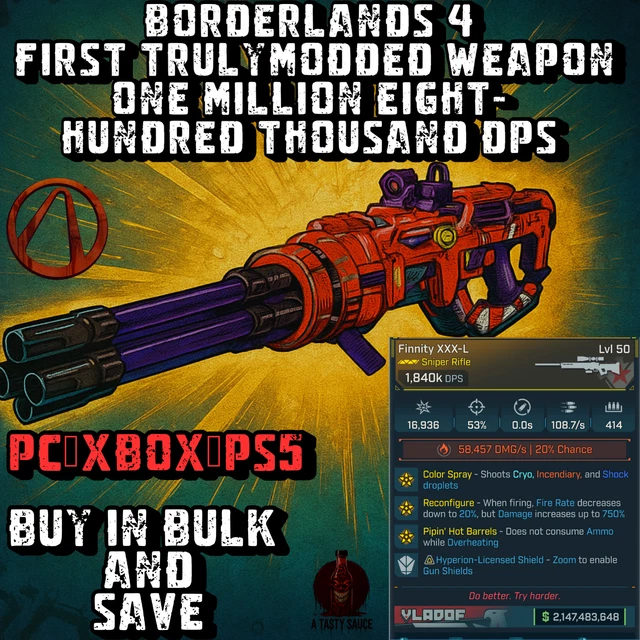 Borderlands 3 Ps4 Borderlands 2 Per Xbox One/Series X|S - Salvataggio Modificato OP10 Con Armi Leggendarie E Oggetti Xbox Series S Carbon Black - Foto 8