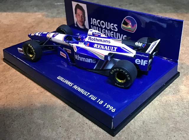 1/18 ウィリアムズ FW18 ＃6 J.ビルヌーブ Rothmans仕様 京商 ミニカー | TOPMARQUES 1/18 ウィリアムズ FW18 No,6 J