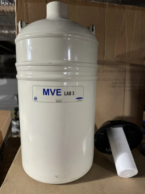 MVE Lab 5  Liquid Nitrogen Container. EXELLENT CONDITION!!!