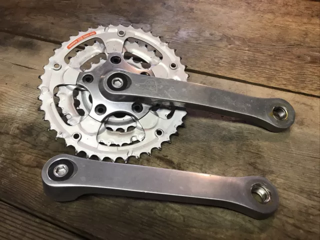 Shimano FC-MC16 Alivio Crankset 175 MM 42-34-24 Chainrings Square Taper Triple