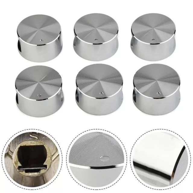 Reliable Replacement Gas Cooktop Handle with Durable Aluminum Alloy Knob