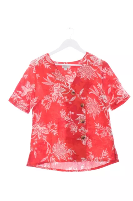 MONSOON Blouse-chemisier Dames T 42 rouge-blanc style décontracté