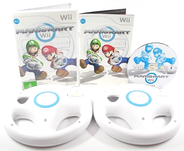 Mario Kart Wii - Bundle Avec Volant - Version Japonaise (NTSC-J) - Bon état - 2008