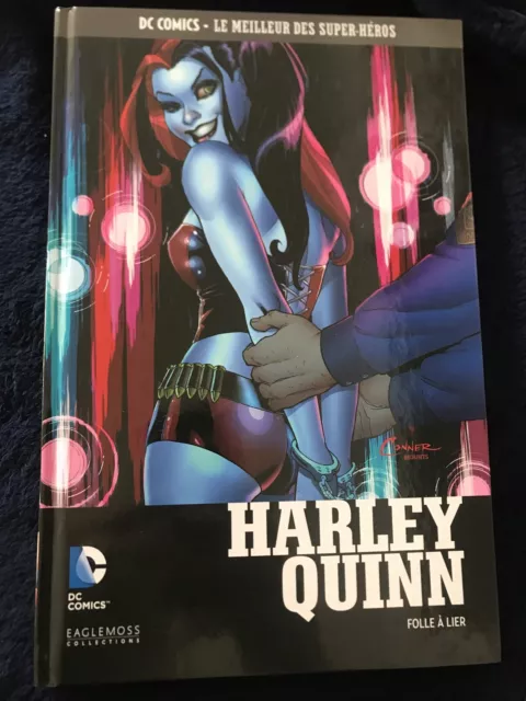 Bd Le Meilleur Des Super Héros Harley Quinn Folle …. Dc Comics  Eaglemoss C.neuf