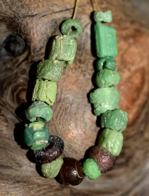 Rare Ancient Glass Excavated Dig Beads Afghanistan Trade Circa 1000 Years Old 4