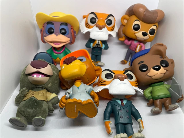 Talespin Disney funko pop bundle loose pops Baloo Chip And Dale Job Lot