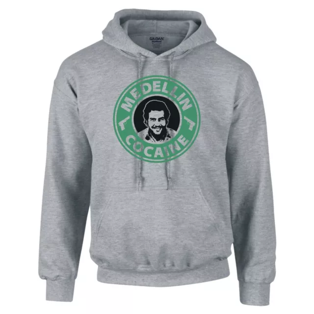 Funny Pablo Escobar "Medellin Circle Logo" Hoodie