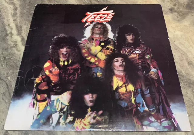 Teeze s/t 1985 rare oop vinyl LP SMC Greenworld GWD80507A Crue Britny Fox Kix PA