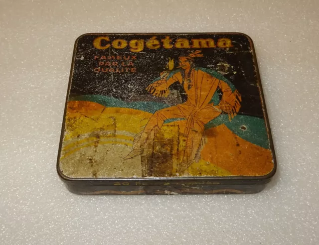 Ancienne Boite Petits Cigarillos Cogetama (Collection Tabac)