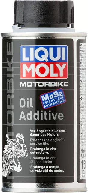 LIQUI MOLY Oil Additive 2/4T cod. 21668 additivo olio motore per moto con MOS2