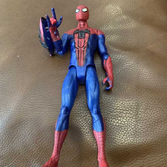 The Amazing Spider-Man 10” Action Figure Marvel Electronic Talking 2012 Hasbro