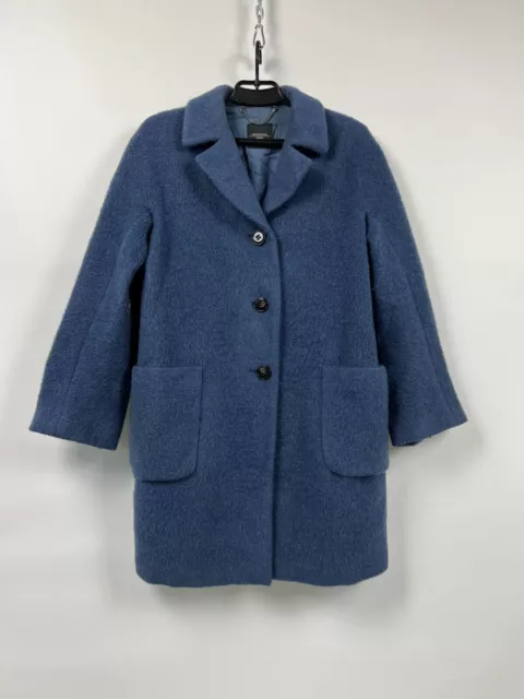 Max Mara Weekend Lana Wool Alpaca Coat Jacket Size 38 Womens