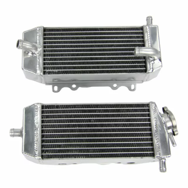 1 paio 2 serie radiatori alluminio per Suzuki RM-Z RMZ250 04-06 KAWASAKI KX250F 04-05