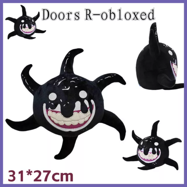 31cm Black Screech Round Horror Game Doors Plush
