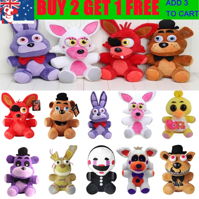 Five Nights At Freddy's FNAF Horror Game Kids Plushie Toy Plush Dolls Gifts NEW